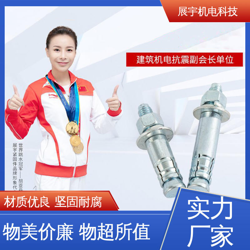 展宇 碳钢 钢结构螺栓 用途广泛 耐腐防锈 耐疲劳性能好