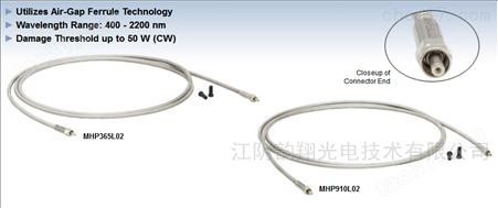 Thorlabs高功率多模光纤跳线：SMA转SMA
