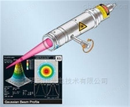 具有圆形和椭圆形光束轮廓的激光点