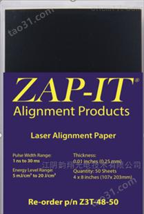 美国进口 Z3T ZAP-IT?激光校准纸4 X 8英寸 记录激光束特性 Z3T-48-50