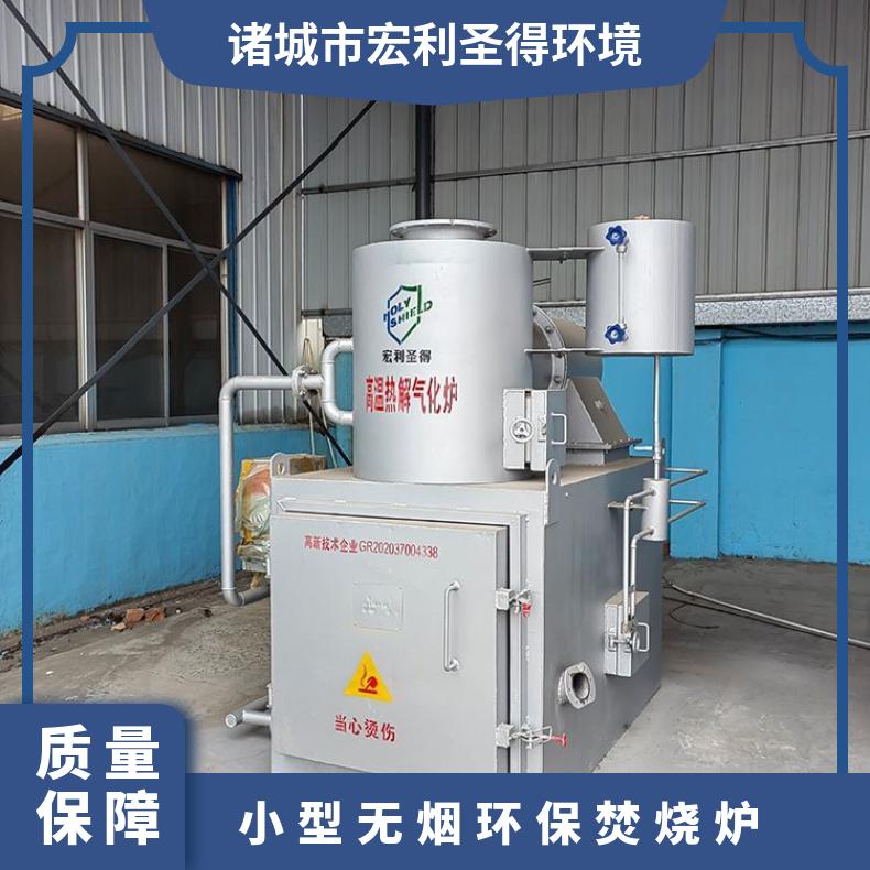 宏利圣得固废垃圾处理设备 HLPG型小型垃圾焚烧炉 提供一站式服务