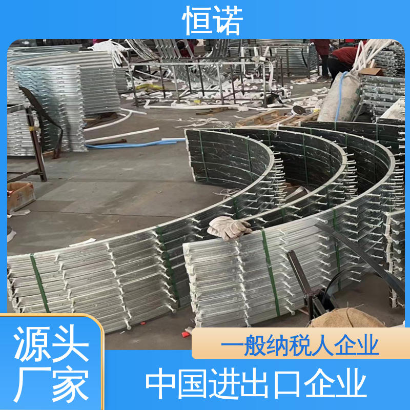 弧形地铁预埋槽道 按需定制 发货及时 装置便捷 恒诺