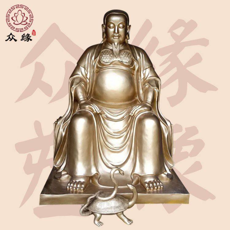 周公桃花 祖师爷佛像雕塑 真武大帝神像 荡魔天尊彩像 佛堂雕像