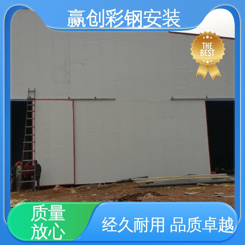 哈尔滨彩钢大棚厂房 大量供应 加粗加厚 遮阳挡雨 赢创