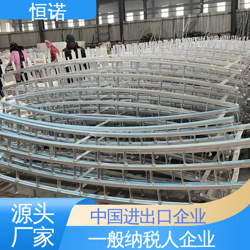 恒诺 按图定做 源头工厂 镀锌弧形哈芬槽 抗拉强度大