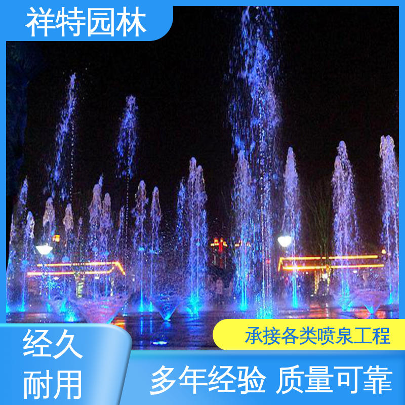 祥特 贴心售后 程序电脑控制 水景喷泉设计 远程指导