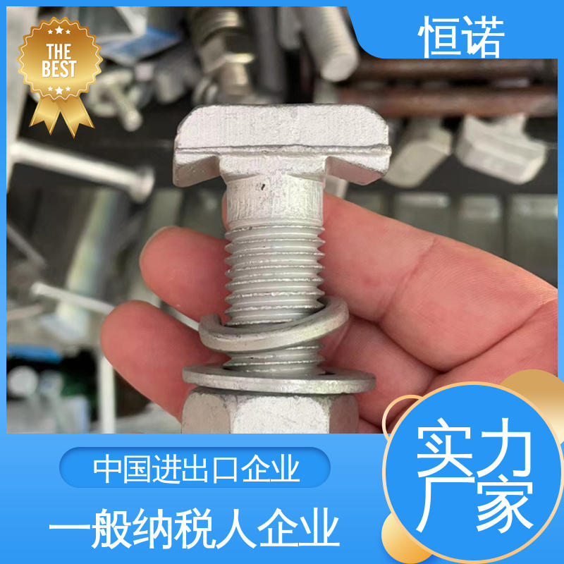 哈芬槽T型螺栓 发货及时 来图定做 防腐金属制品 恒诺