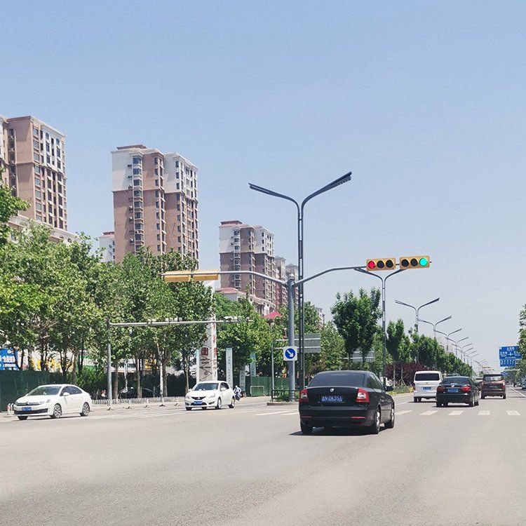 路氏框架式红绿灯信号杆 城市道路用交通设施监控杆