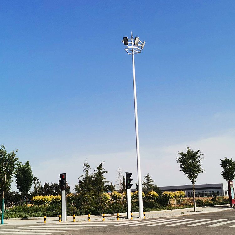 小区公园圆盘式高杆灯 led篮球场防水超亮道路灯