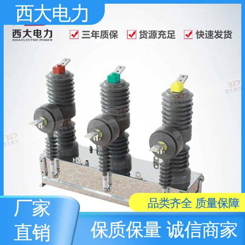 西大电力 型号和资质齐全 ZW43-12/630 户外柱上高压真空断路器