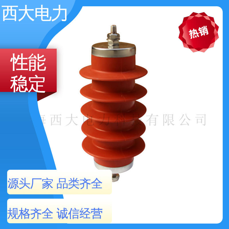 西大电力 广泛应用于高低压配电系统 陶瓷外套避雷器 HY5WR-17/45