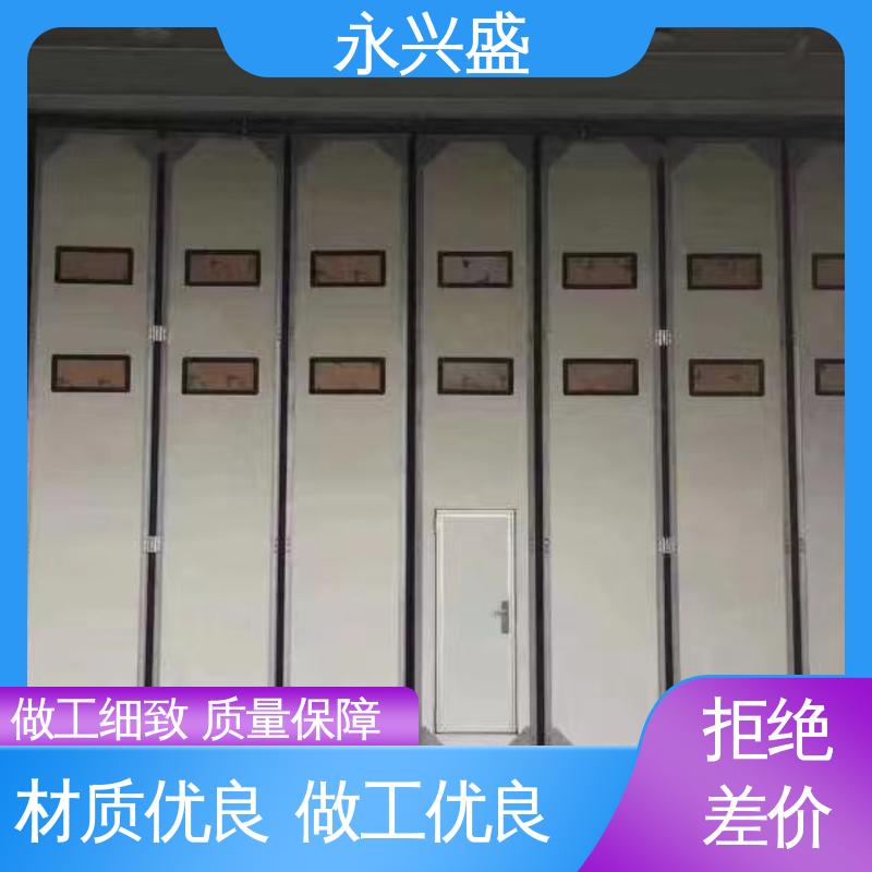 精心设计 规模完善 仓库折叠门 客户至上 永兴盛门控