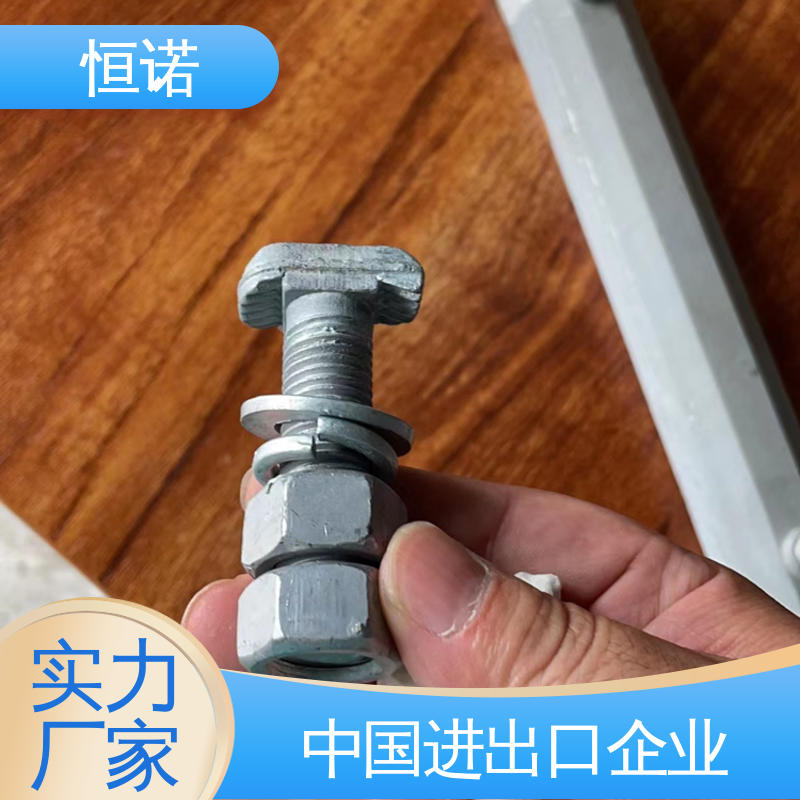 电缆哈芬槽T型螺栓 订做异型件 发货及时 坚固耐用 恒诺