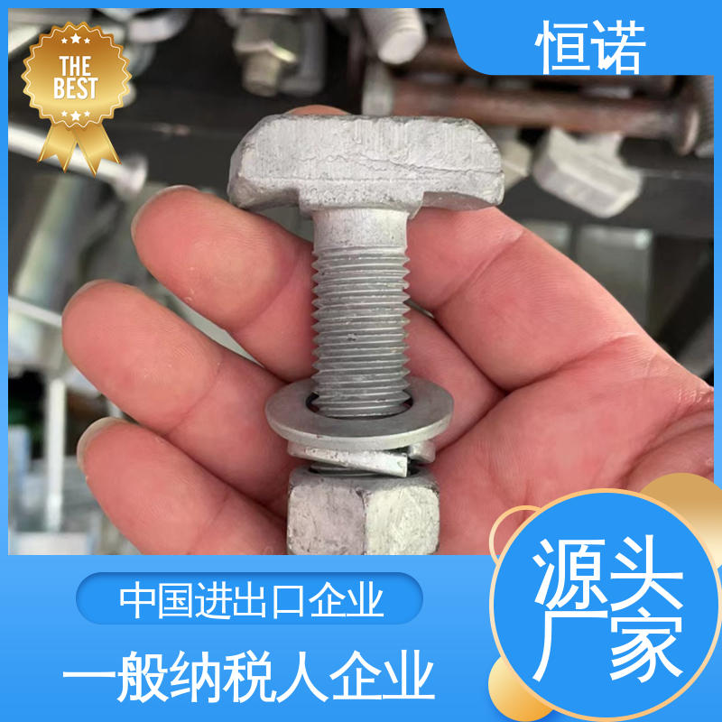 恒诺 8.8级T型螺栓 实体厂家 批发零售 坚固耐用