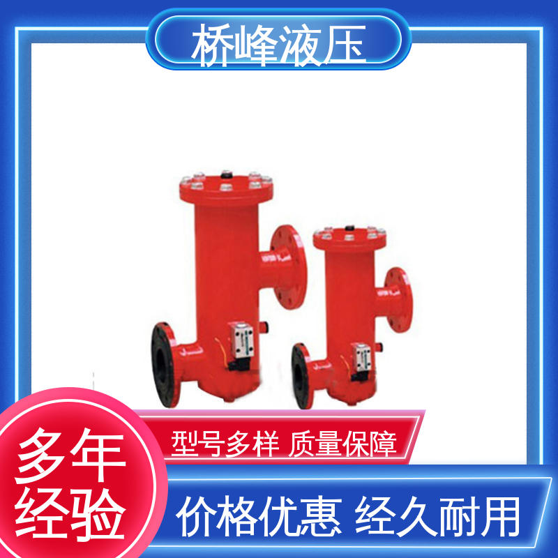 安装便捷 品质安心 发货迅速 精良大流量双筒过滤器 桥峰液压