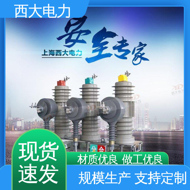 西大电力 支持根据图纸定做 ZW43-12 户外柱上高压真空断路器