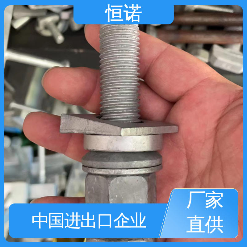 恒诺 按需定制 地铁哈芬槽用T型螺栓 实体厂家 坚固耐用