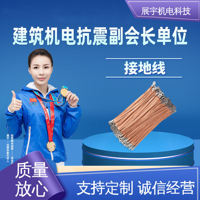 展宇 无氧铜 黄绿接地线 导电率高 安装简便 使用寿命长