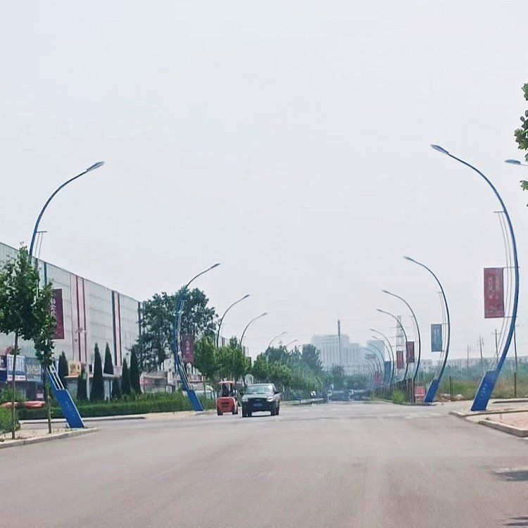 高速公路马路照明灯 立杆LED路灯 照明范围广泛