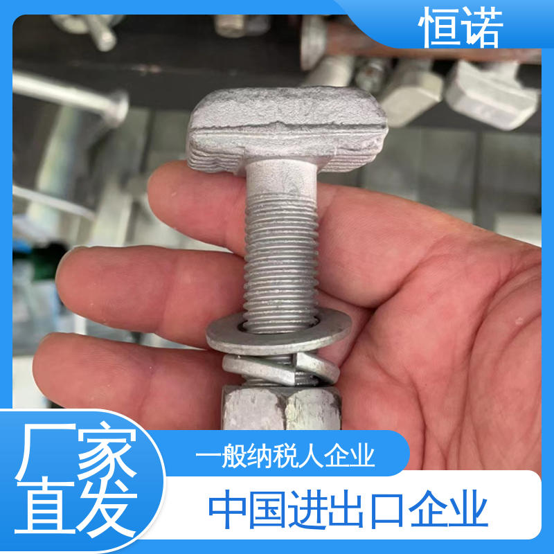 恒诺 电缆哈芬槽T型螺栓 支持异形件定制 厂家供应 规格齐全