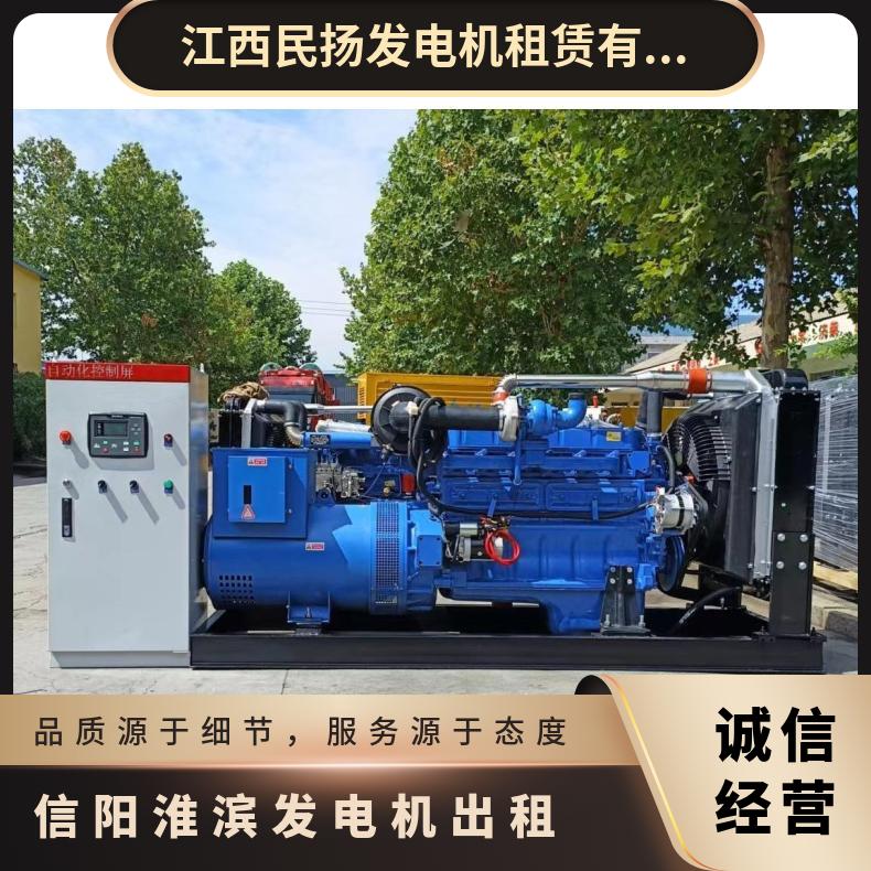 信 阳淮滨柴油发电机出租 发电机设备维修 体积小 适用范围光规格多