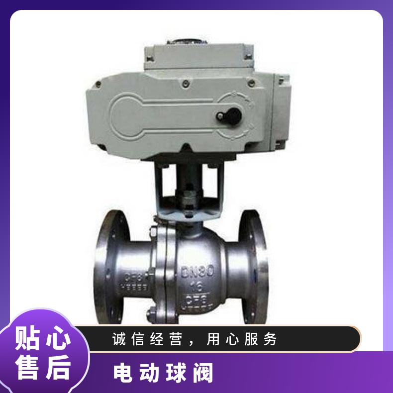 Q941F-40CDC24V开关型球阀 电动执行器 铸钢 其他蝶黔自控 380