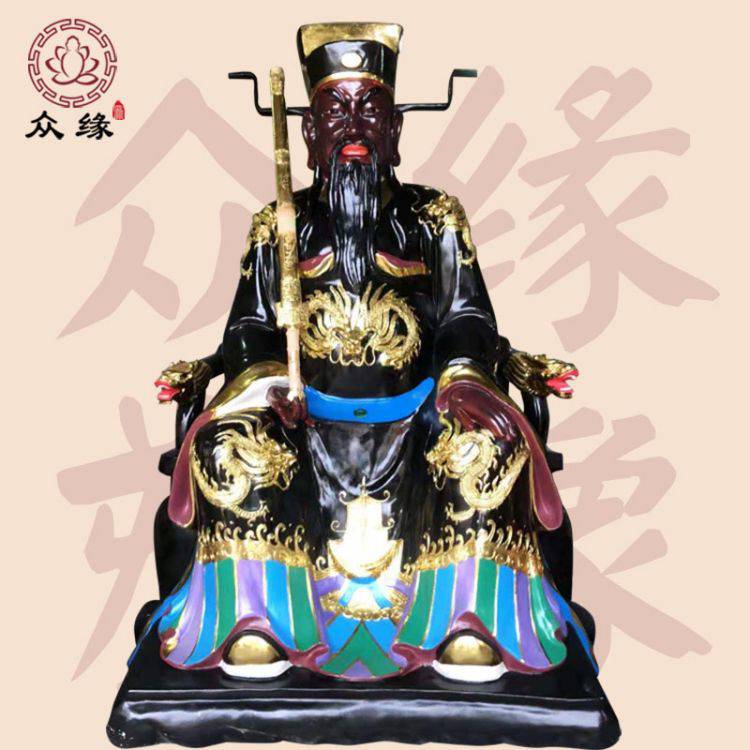 王朝马汉佛像1.3米包公神像 张龙赵虎 佛堂包青天雕塑像厂