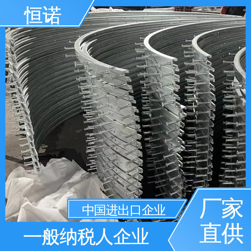 恒诺 实体厂家 来图定做 防腐性好 管廊弧形预埋槽