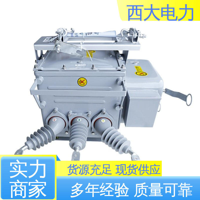 西大电力 户外高压真空断路器 ZW20-12F/630 型号和资质齐全