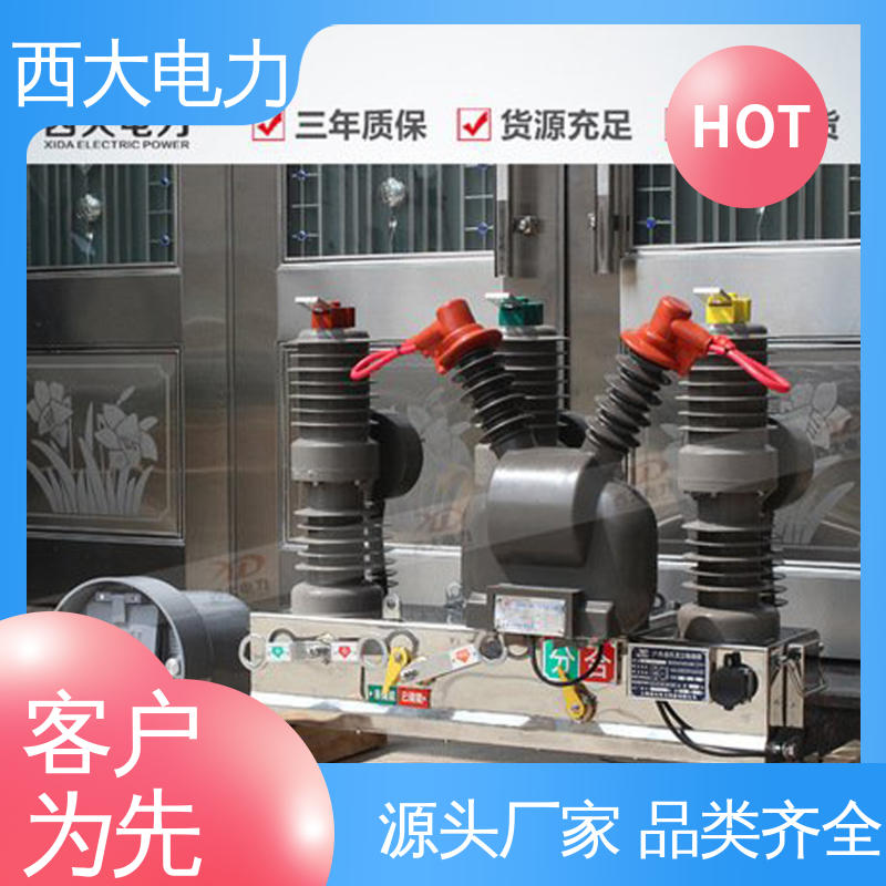 西大电力 户外柱上高压真空断路器 轻巧耐用 安装灵活 ZW32-24F