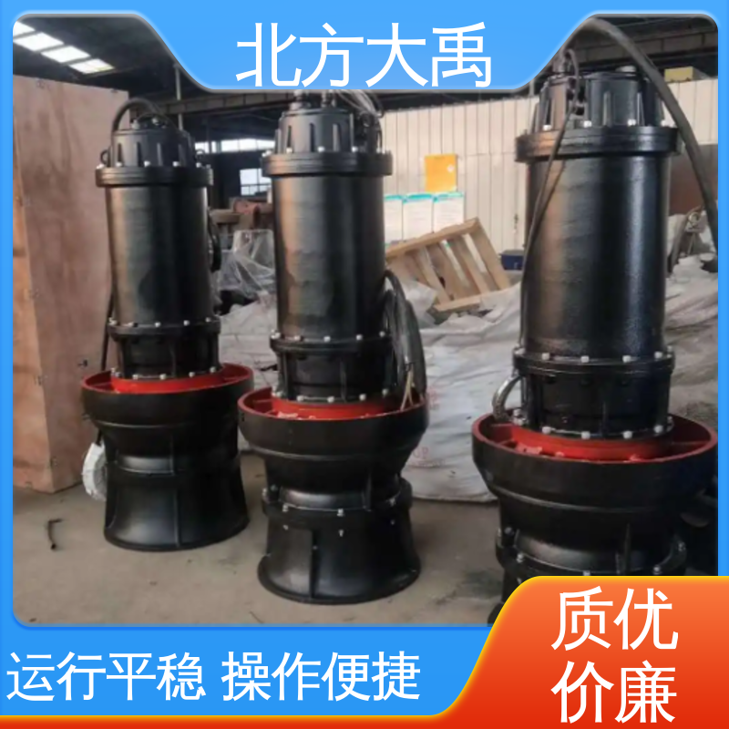 北方大禹 抽水灌溉泵 结构紧凑 运行稳定 泵站内无高温
