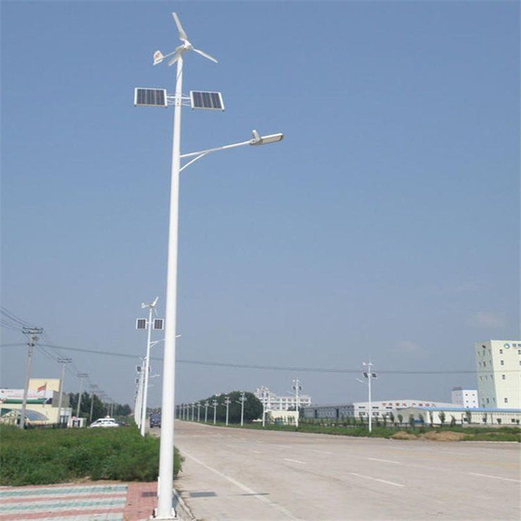 风能发电太阳能灯 路氏风光互补路灯 一体化照明灯供应