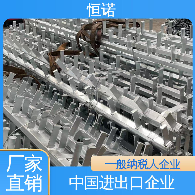 耐腐蚀光滑无毛刺 玻璃幕墙预埋槽道 图纸定做 生产厂家 恒诺