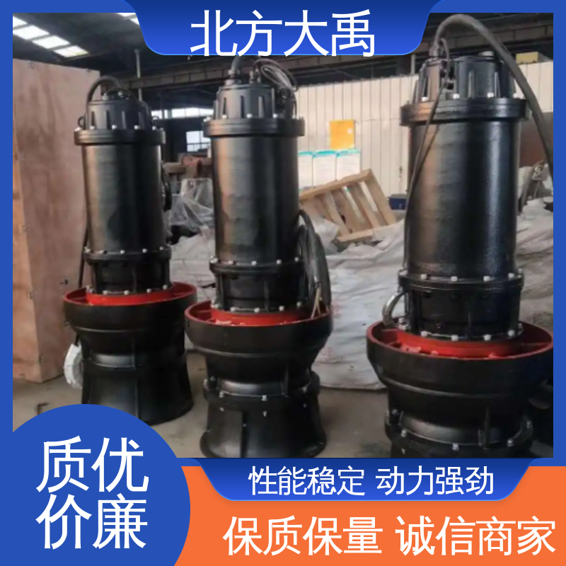 北方大禹 大流量排涝轴流泵 运转平稳 能耗较低 抗汽蚀性能好