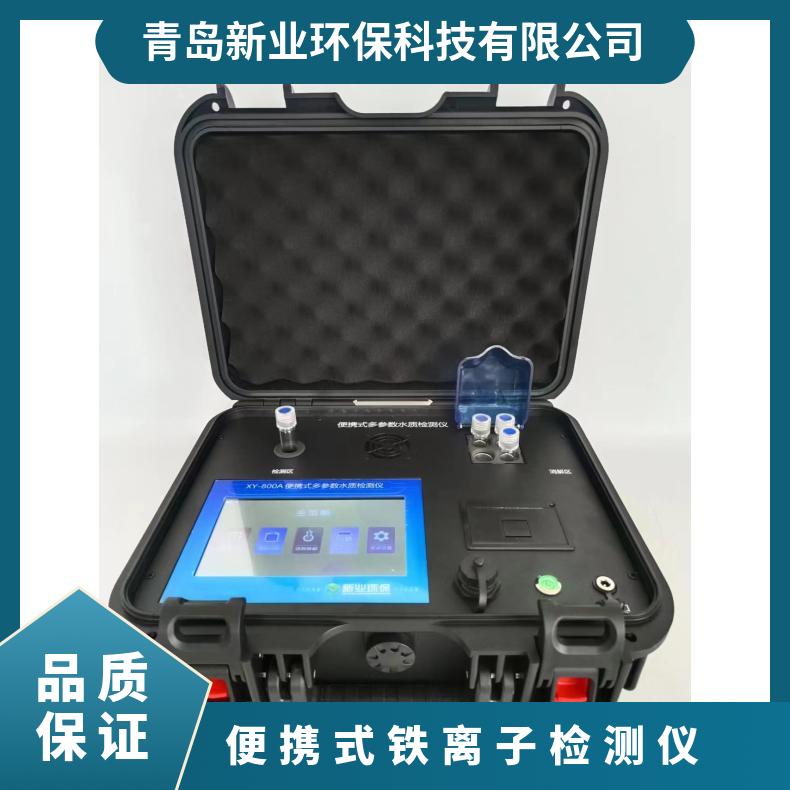 相对误差±5% 测量范围0.05mg/L～5.00 便携铁离子重金属水质检测仪