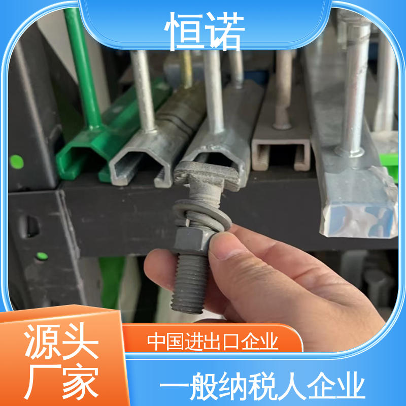 恒诺 实体厂家 支持异形件定制 规格齐全 哈芬槽道不锈钢T型螺栓