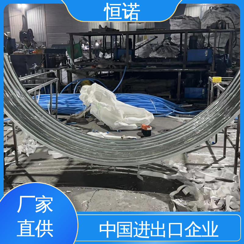 恒诺 实体厂家 隧道弧形接触网预埋槽道 防腐性好 加工定制