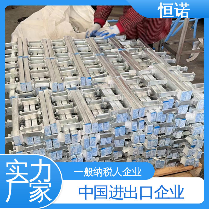 恒诺 幕墙哈芬预埋槽道 装置便捷防腐性好 生产厂家 支持异形件定制