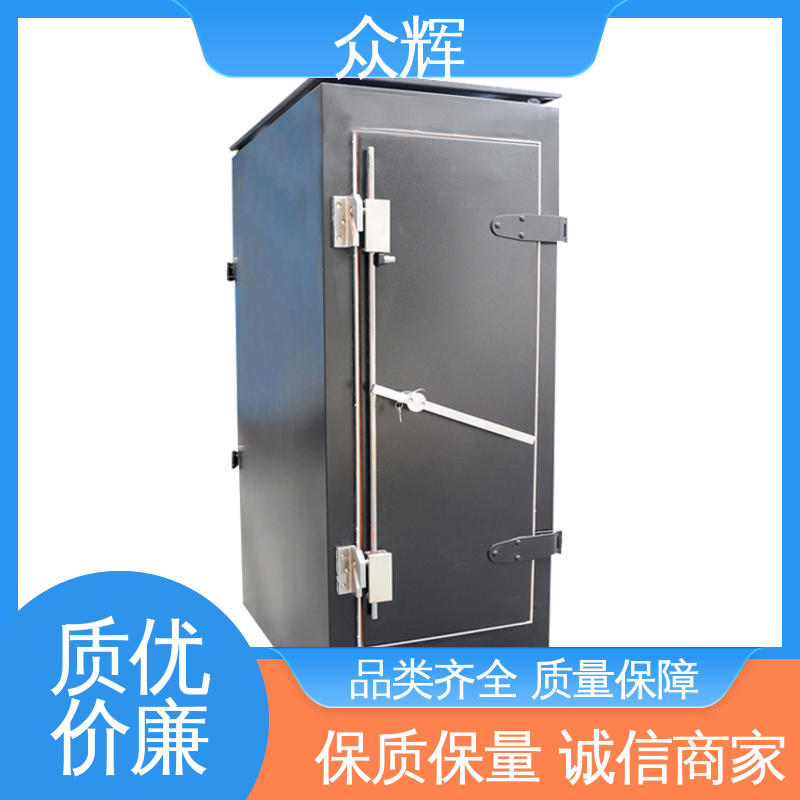黑色标准有现货 冷通道专用 屏蔽机柜参数 众辉服务器机柜