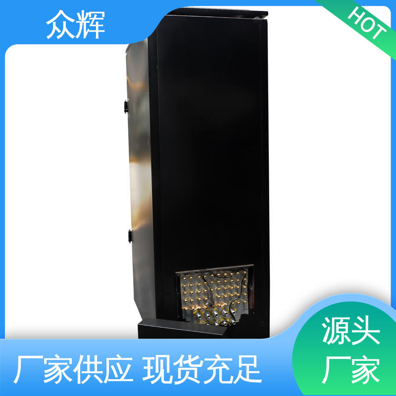 众辉 网线穿线方法 黑色标准有现货 屏蔽机柜厂家服务器机柜