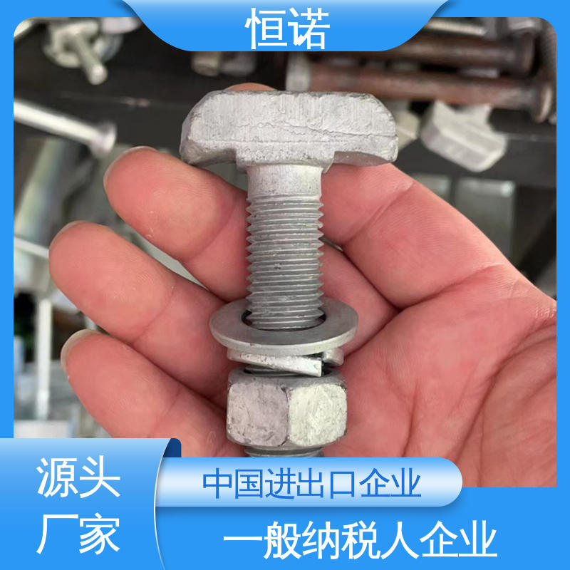 防腐性好 来图定做 8.8级哈芬槽T型螺栓 质量保障 恒诺