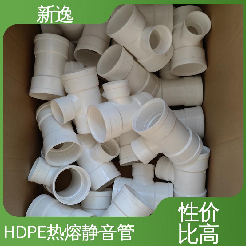 威文 厂家供应 HDPE中空螺旋静音管 尺寸50-200 性价比高