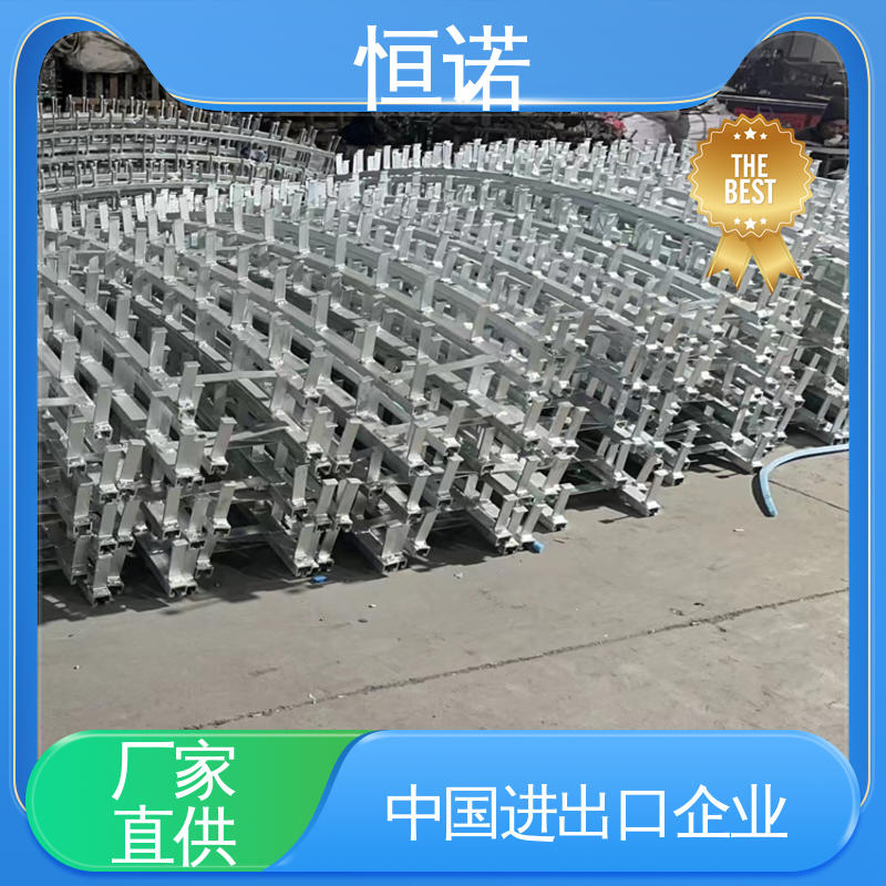 恒诺 光滑无毛刺 订做异型件 直齿哈芬槽预埋件