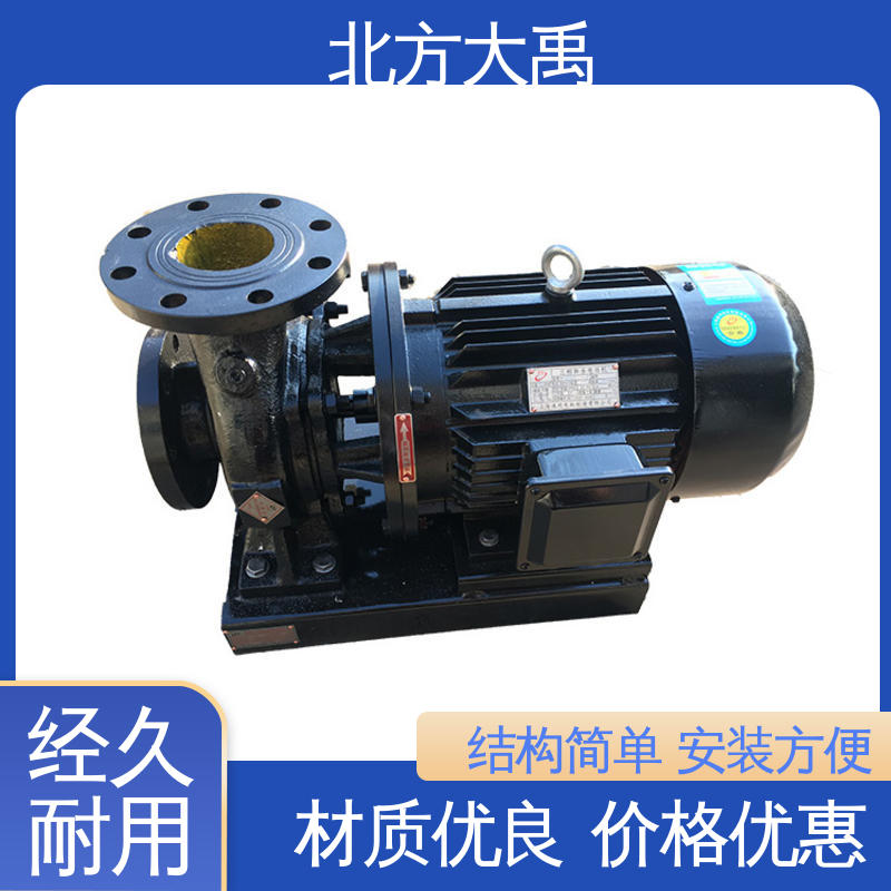 北方大禹 ISW管道泵 强劲动力 高速叶轮 吸渣效率高