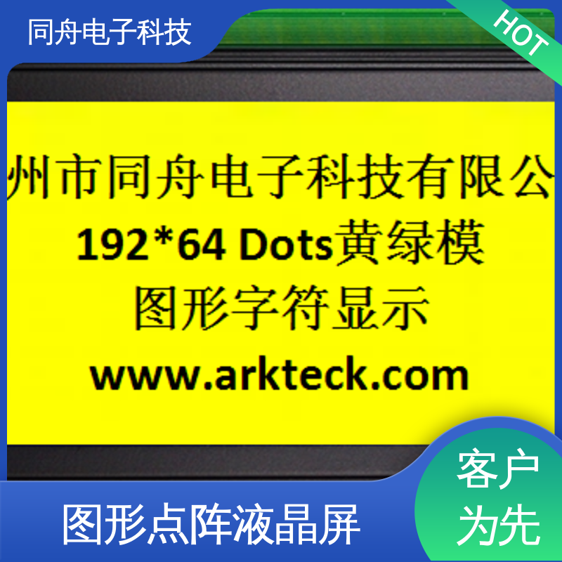 同舟电子 FG19264A 工业液晶屏 接口PIN数20 运行稳定