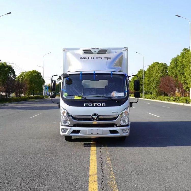国六福田奥铃速运4.2米冷藏车 4米2蓝牌冷链运输车