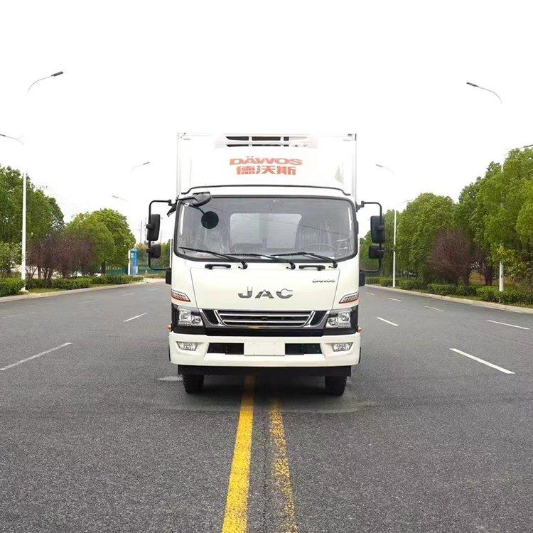 江淮德沃斯5.4米冷藏车 5米4冷链运输车 核载8吨绿通