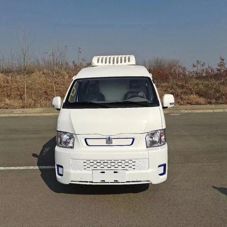 吉利纯电动E6面包冷藏车 新能源绿牌冷链运输车支持快充