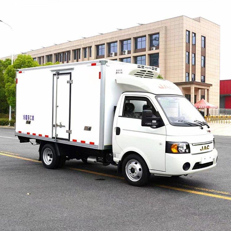 江淮恺达3.5米冷藏车小型冷链车 2吨蓝牌保鲜运输车