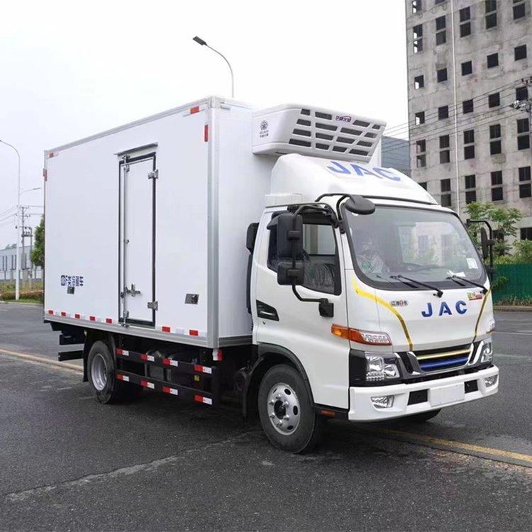 江淮聚宝盆油电混动4.2米冷藏车 新能源上绿牌免购置税省油